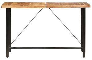 Barový stůl 180 x 70 x 107 cm masivní akáciové dřevo