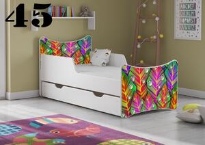 Plastiko Dětská postel se šuplíky Barvy - 45 - 180x90