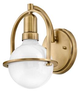 Quintiesse QN-SOMERSET1-HB - Nástěnná lampa SOMERSET 1xE27/60W/230V zlatá