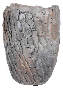 Betonový obal na květináč Stone šedá, 16 x 16 x 22 cm