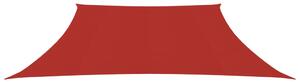 Stínící plachta 160 g/m² červená 3/4 x 3 m HDPE