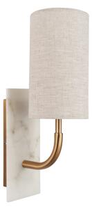 Endon 114203 - Nástěnná lampa 1xE14/7W/230V béžová/zlatá