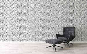 A.S. Création | Vliesová tapeta na zeď Attractive 2 38847-3 | 0,53 x 10,05 m | bílá, černobílá, černá, šedá