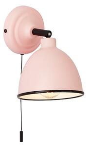 Brilliant97002/17 Nástěnná lampa s vypínačem TELIO růžová
