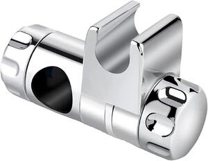 Držák na ručník, nastavitelný, chromovaný ABS, průměr trubky 22-25 mm, otočný o 360°, pro