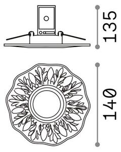 Ideal Lux - Podhledové svítidlo POLKA 1xGU10/50W/230V bílá