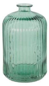 Váza recyklované sklo- zelená