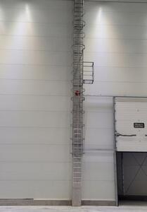 FISTAR Ocelový evakuační žebřík 3-4 m