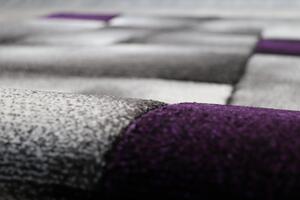 MERINOS Kusový šedý koberec Brilliance 660/950-Lila Rozměry: 200 x 290