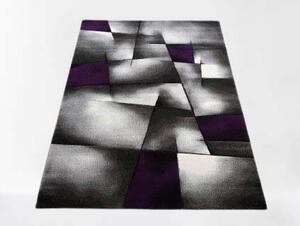 MERINOS Kusový šedý koberec Brilliance 660/950-Lila Rozměry: 200 x 290