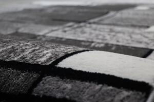 AYYLDIZ Kusový černý koberec Nova 20614/95-Grey Rozměry: 200 x 290