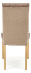 Jídelní židle DIAGU 3 dub medový/béžová