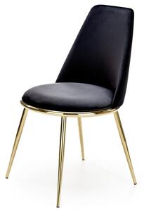 Jídelní židle SCK-460 černá/zlatá