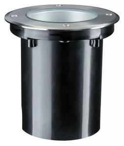 P 93908 Plug&Shine zemní zápustné svítidlo IP67 3000K 38° 6W 24V stříbrná výklopné - PAULMANN