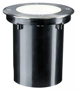 P 93908 Plug&Shine zemní zápustné svítidlo IP67 3000K 38° 6W 24V stříbrná výklopné - PAULMANN