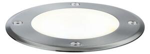 P 93908 Plug&Shine zemní zápustné svítidlo IP67 3000K 38° 6W 24V stříbrná výklopné - PAULMANN