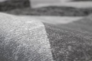 AYYLDIZ Kusový šedý koberec Plus 8006/Black Rozměry: 200 x 290