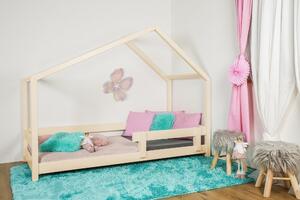 MAXIDO Dětská postel domeček Dita 160x80 přírodní