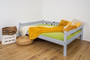 MAXIDO Dětská postel Nela 200x140 šedá