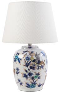 Stolní lampa SUNJA Porcelán Bílá/Modrá