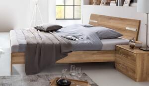 Moderní postel ANNY 291 dub planked 140x200 cm