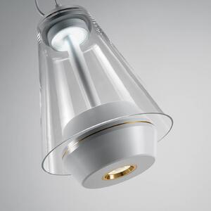 Prandina Shuttle LED stolní lampa IP44 bílá