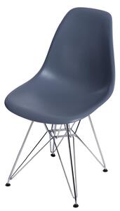 Židle P016 PP /inspirovaná DSR/ šedá | výprodej