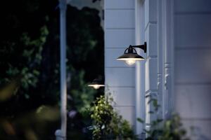 Philips LED Comorant 1738130PN venkovní nástěnné osvětlení LED E27 42 W černá