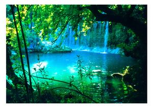 Samolepící fototapeta - Vodopády Kursunlu (Antalya, Turecko) 245x175