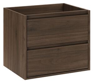 Comad Závěsná skříňka pod umyvadlo Villa 60 cm ořech