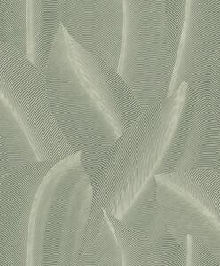 Zelená vliesová tapeta s listy, AL26221, Allure, Decoprint