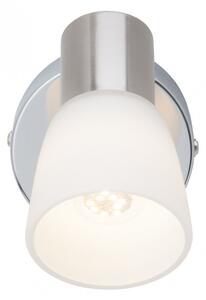 BrilliantG46110/77 Nástěnná lampa JANNA LED chrom + sklo