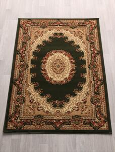 BERFIN Kusový zelený koberec ADORA 5547Y Rozměry: 160 x 220