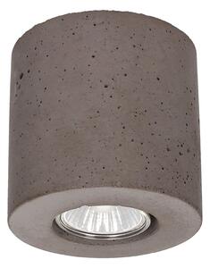 Stropní LED svítilna CONCRETEDREAM ROUND, 1xLED 5W (součást balení), beton