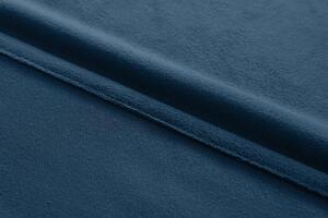 Tmavě modrý zatemňovací závěs VELVET 135x250 cm Zavěšení: Řasící páska