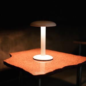 FLOS Gustave LED stolní lampa, baterie 927 bílá