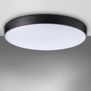 BrilliantHK17795S76 Stmívatelné LED svítidlo SLIMLINE černé, průměr 78cm, RC, CCT, Night Light