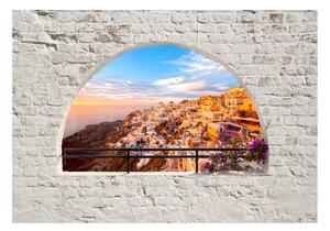 Samolepící fototapeta - Santorini 98x70