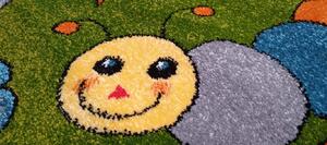 KARAT Dětský kulatý kusový koberec Kolibri 11080-130 k Rozměry: 100 x 100