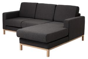 Nordic Design Rohová pohovka Skandi 215 cm, pravá