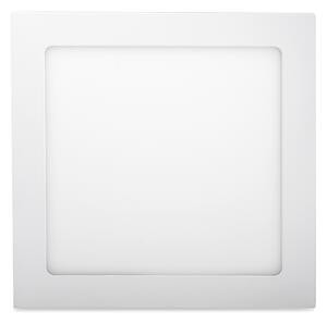 T-LED Bílý vestavný LED panel hranatý 225 x 225mm 18W stmívatelný Barva světla: Studená bílá 10261_10291