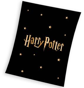 FLEECOVÁ DEKA HARRY POTTER 130X170CM VZOROVANÁ