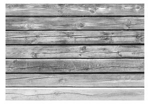 Samolepící fototapeta - Dřevo - stará stodola 147x105