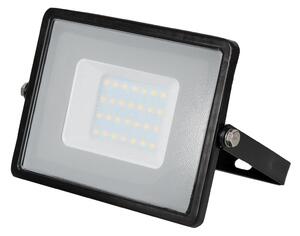 LED Solution Černý LED reflektor 30W Premium Barva světla: Denní bílá 401
