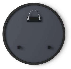 Umbra - Dekorativní Kruhové Zrcadlo Hub - černá - 46x46 cm