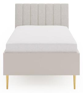Jednolůžková postel 80 cm Bellic B6 (kašmír) (s roštem)
