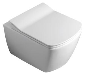 CREAVIT CREAVIT GLANC WC sedátko, SLIM, Soft Close, bílá