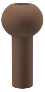 COOEE váza Pillar, hnědá, výška 24 cm