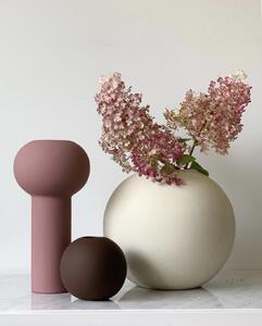 COOEE Váza Pillar, růžová, výška 24 cm