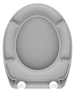 Schütte WC sedátko Grey duroplast SoftClose, EasyTake